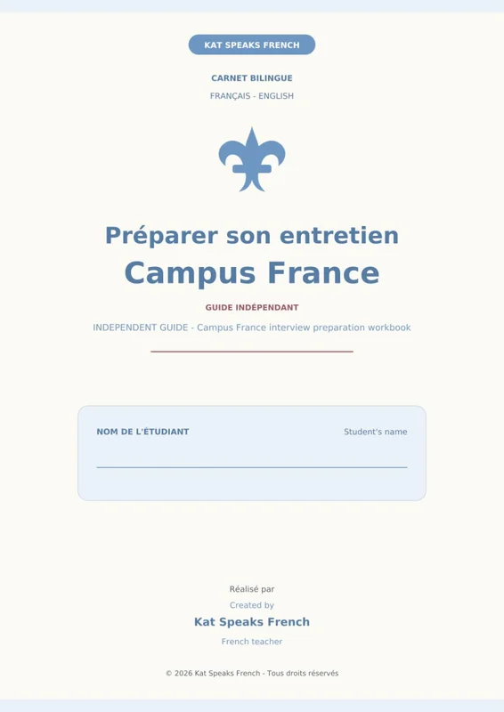 Préparer son entretien Campus France: Guide indépendant