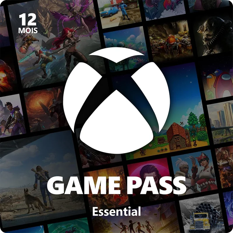 Xbox Game Pass Essential – Abonnement de 12 mois - Code jeu à télécharger