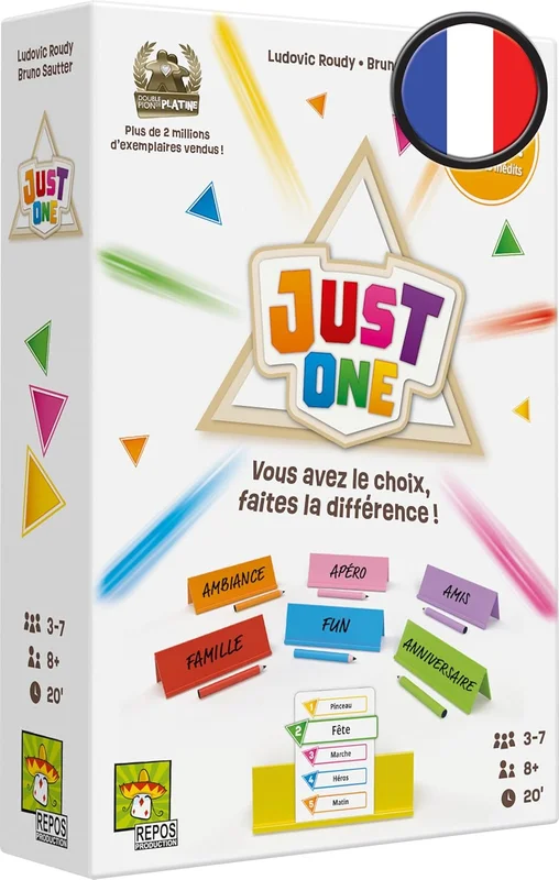 Asmodee - Just One - Cooperative Board Game for Children from 8 Years