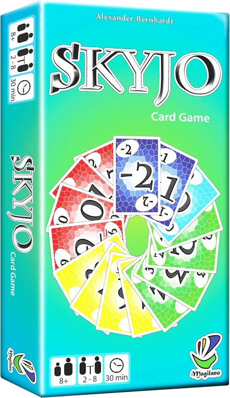 Magilano SKYJO, Fun Card Game for Young and Least Young, Fun Game Parties in The Circle of Friends and Family.