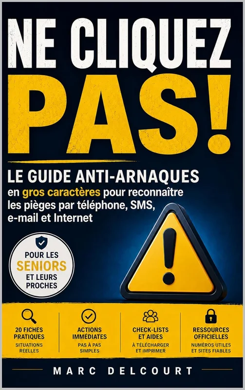 Ne cliquez pas !: Le guide anti-arnaques en gros caractères pour reconnaître les pièges par téléphone, SMS, e-mail et Internet