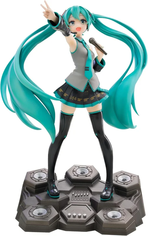 ABYstyle Studio – Figurine Hatsune Miku 1/10 « Clin d’œil » 18–24 cm – Produit Officiel – PVC Haute qualité