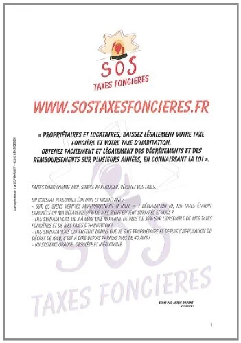 sos taxes foncières