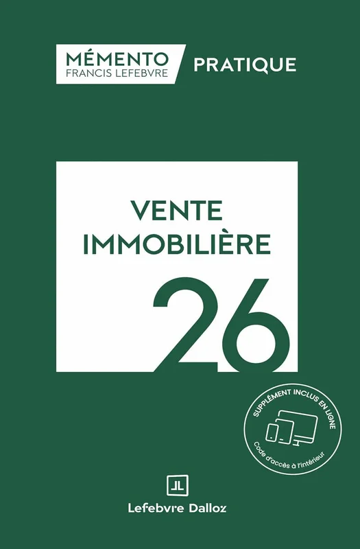 Mémento Vente immobilière 2026
