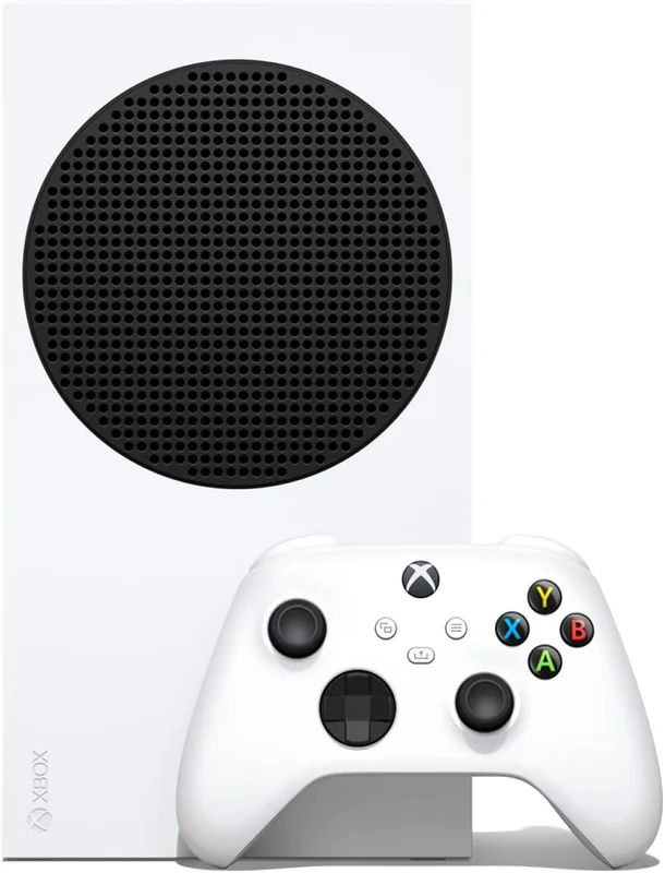 Xbox Series S - All Digital Gaming Console - 512GB SSD - Includes Xbox Wireless Controller - 120FPS - Robot White