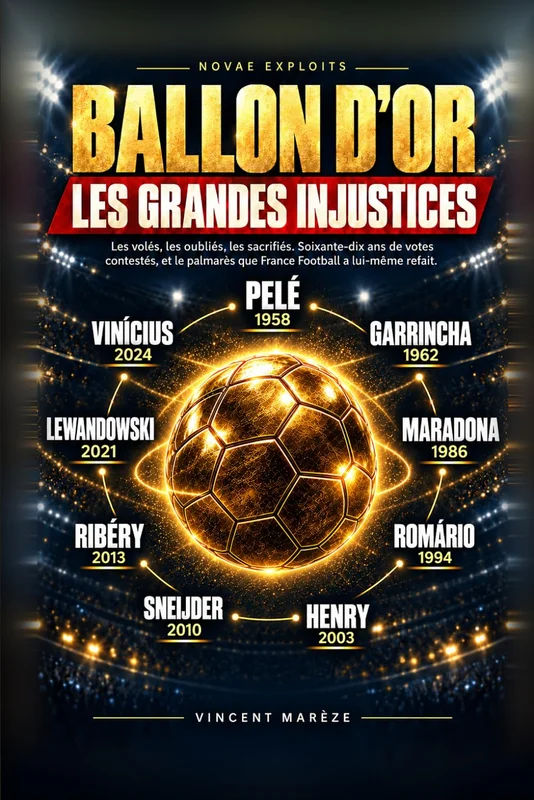 Ballon d'or: Les grandes injustices. Les volés, les oubliés, les sacrifiés. Soixante-dix ans de votes contestés, et le palmarès que France Football a lui-même refait