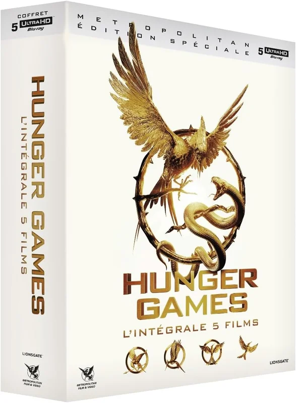 COFFRET HUNGER GAMES - L'intégrale 5 films - 4K UHD