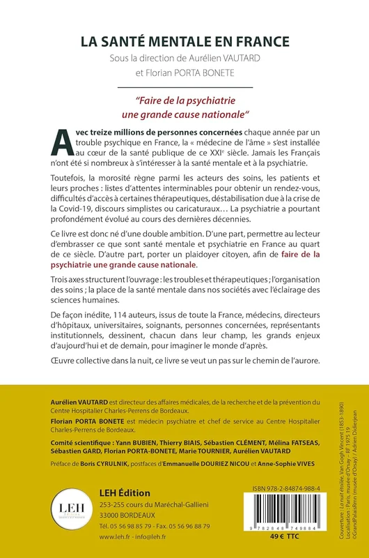 La santé mentale en France