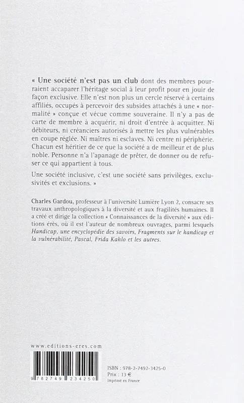 La société inclusive, parlons-en !: Il n'y a pas de vie minuscule