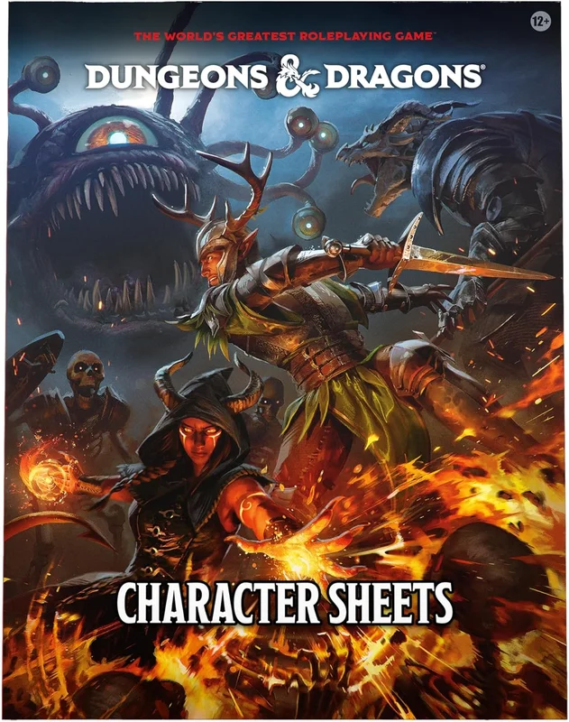 2024 Character Sheets (Dungeons & Dragons Player Accessories)