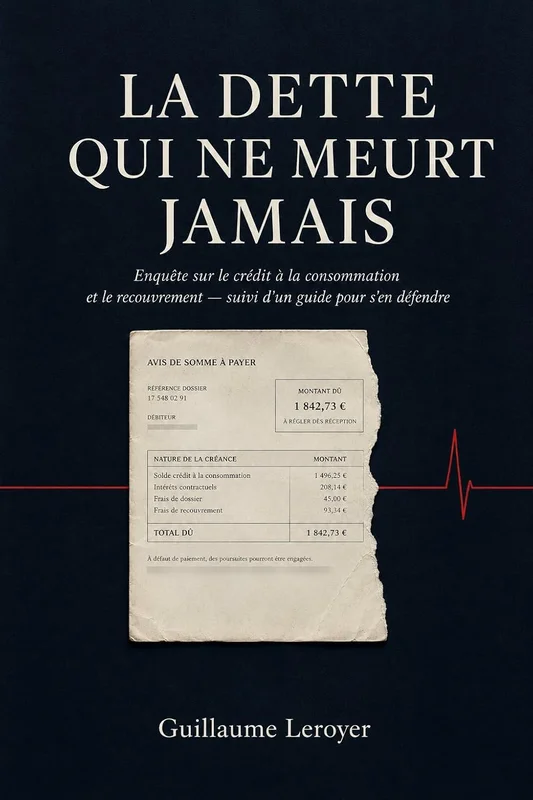 LA DETTE QUI NE MEURT JAMAIS: Enquête sur le crédit à la consommation et le recouvrement — suivi d’un guide pour s’en défendre