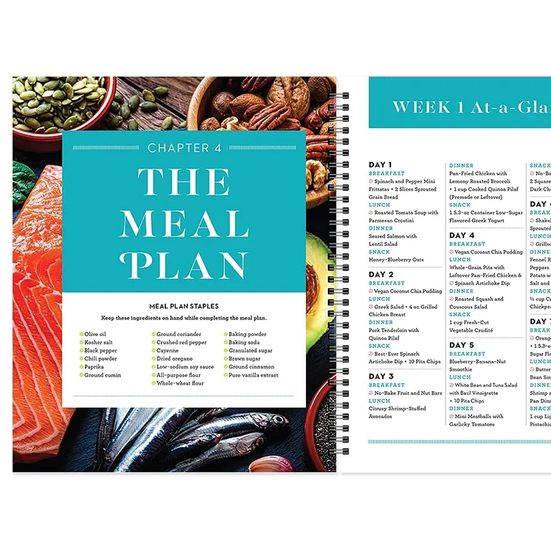 Le régime méditerranéen de 28 jours : plans de repas quotidiens, délicieuses recettes et conseils pour construire une façon de manger que vous allez adorer pour la vie - Planificateur rapide et facile