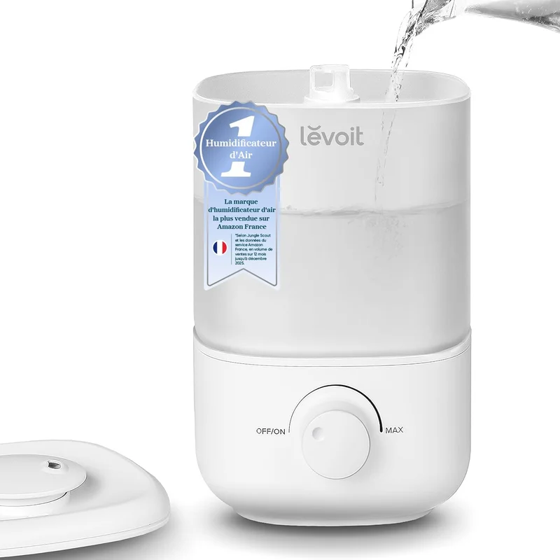 Levoit Room Air Humidifier 2.5 L, 23 dB, BPA-Free, Classic 160