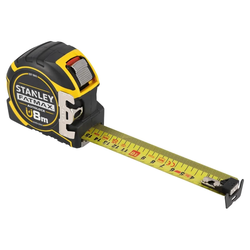 STANLEY FATMAX Mètre ruban 8 m Autolock avec BladeArmor, XTHT0-33501