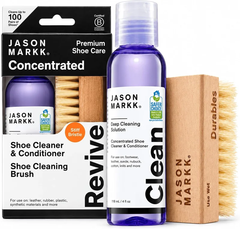 Jason Markk Essentiels de nettoyant pour Chaussures pour Le Nettoyage des Chaussures