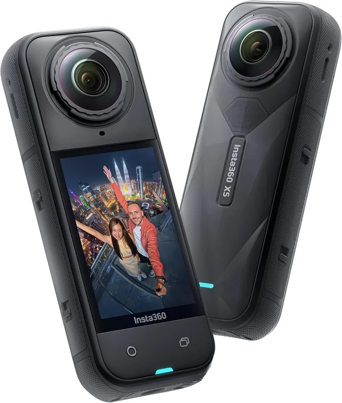 Insta360 X5 Pack Standard – Caméra d'action 8K 360 degrés avec Triple Puissance AI et objectifs remplaçables avec étui de Transport