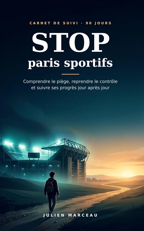 Stop paris sportifs: Mon carnet de 90 jours pour arrêter de parier et reprendre le contrôle : conseils, infographies et suivi quotidien (Reprendre la main)