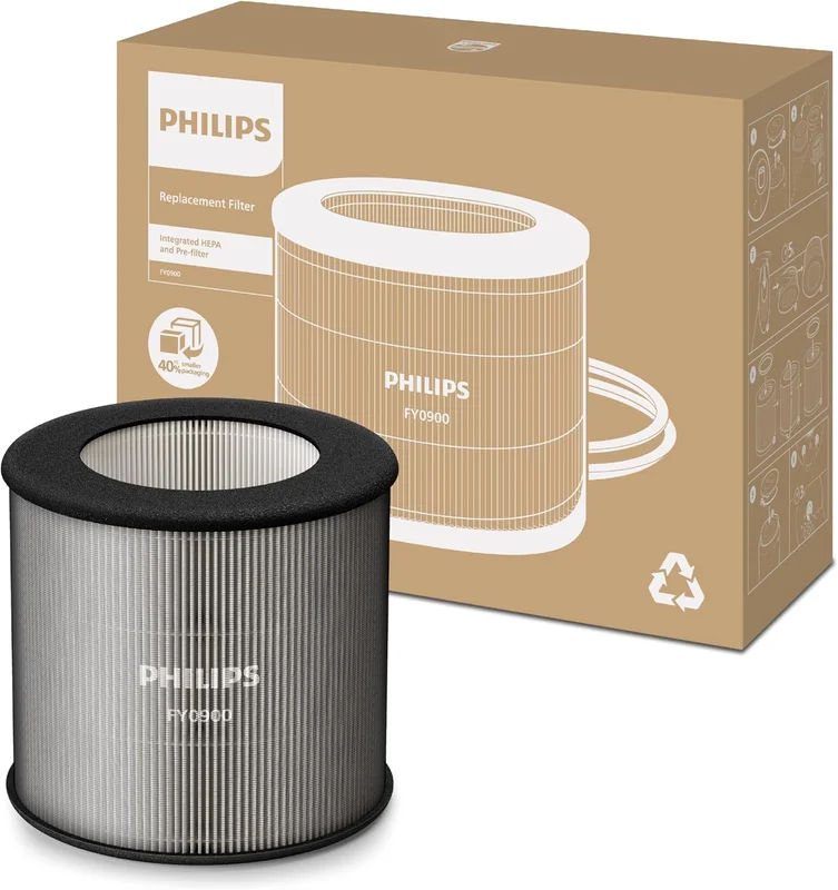 Philips Filtre pour purificateur d'air 800 & 900, HEPA NanoProtect, 12 mois