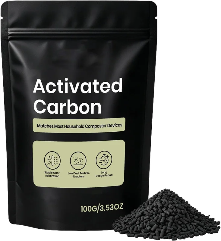 Granulés de charbon actif 100 g pour purifier l'air domestique pour