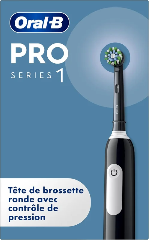 Oral-B Pro 1 Electric Toothbrush with Replacement Brush, Black