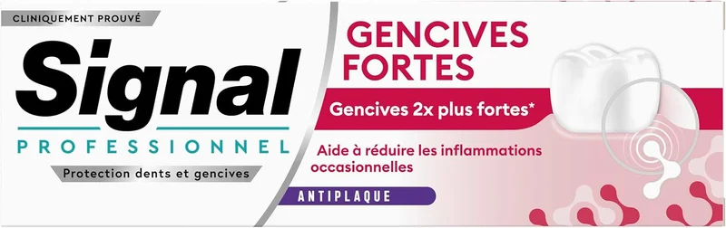 SIGNAL Professionnel Dentifrice Gencive Fortes Anti-Plaques 75ml
