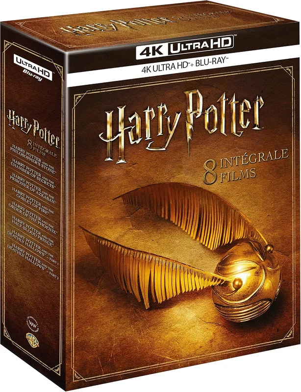 Harry Potter - Coffret Intégrale 8 Films [4K Ultra-HD + Blu-Ray]