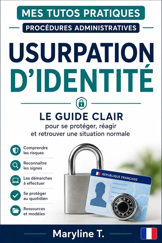 Usurpation d’identité: Le guide clair pour se protéger, réagir et retrouver une situation normale (Mes Tutos Pratiques - Procédures administratives t. 21)