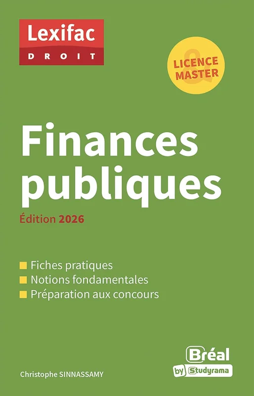 Finances publiques: Édition 2026