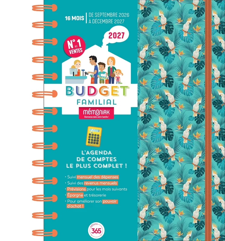 Budget familial Mémoniak 2027, septembre 2026 à décembre 2027