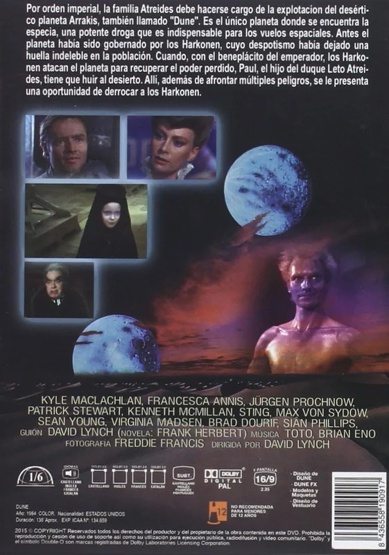 Dune DVD 1984 [Import]