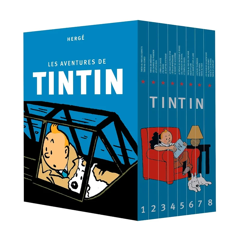Les Aventures de Tintin, Intégrale : coffert 8 volumes