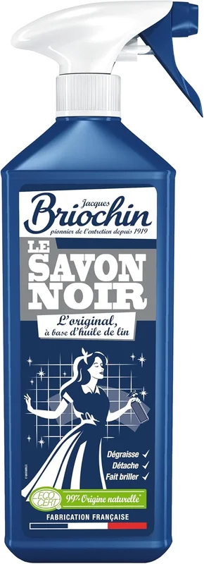 Jacques Briochin Ready to Use Black Soap with Linseed Oil Cleans