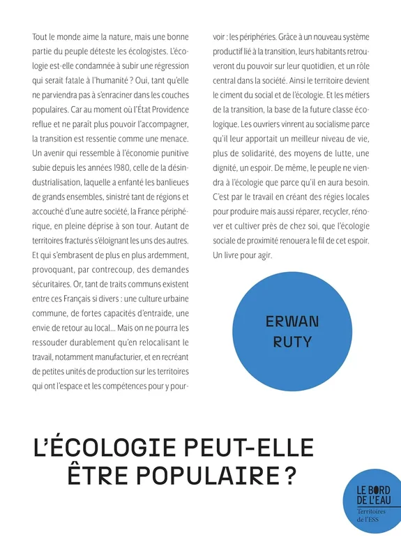 L'écologie peut-elle être populaire ?