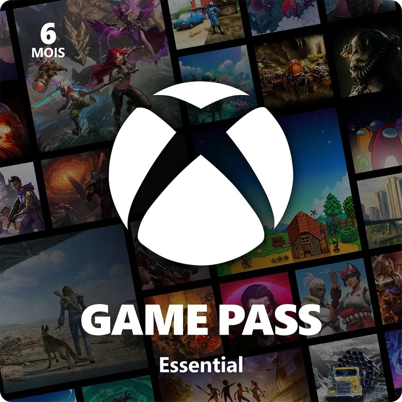Xbox Game Pass Essential – Abonnement de 6 mois - Code jeu à télécharger