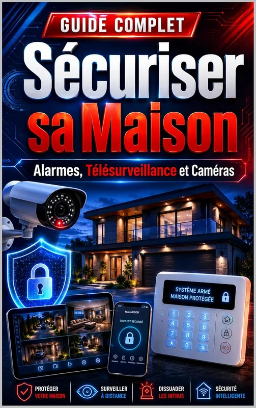Sécuriser sa Maison : Alarmes, Télésurveillance et Caméras: Guide complet pour comprendre, choisir et installer un système de sécurité adapté à son logement
