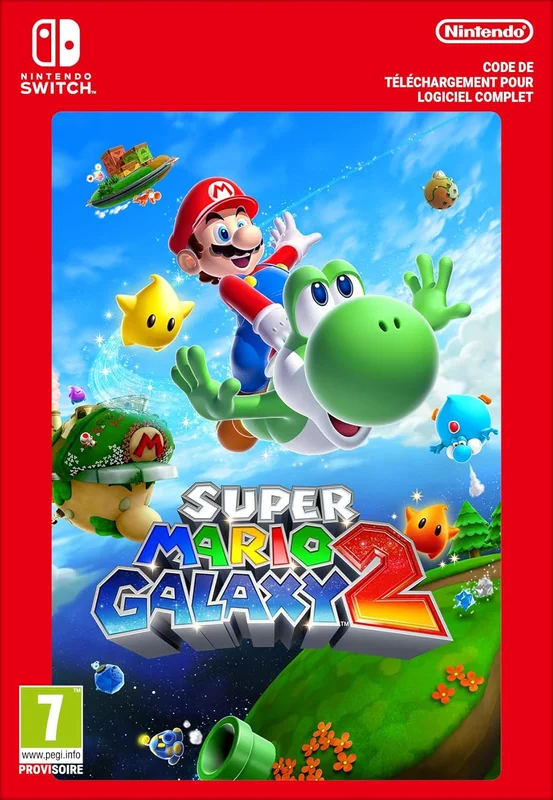 Super Mario Galaxy 2 Standard | Nintendo Switch – Code jeu à télécharger
