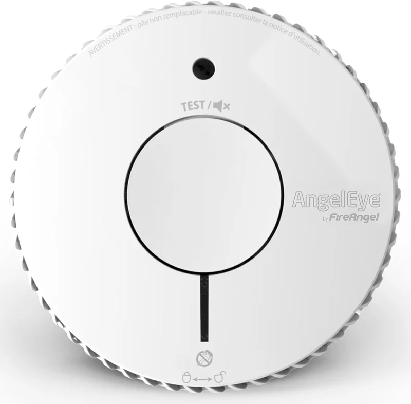 FireAngel AE6620-FRR Smoke Detector, Fire Alarm Certified NF