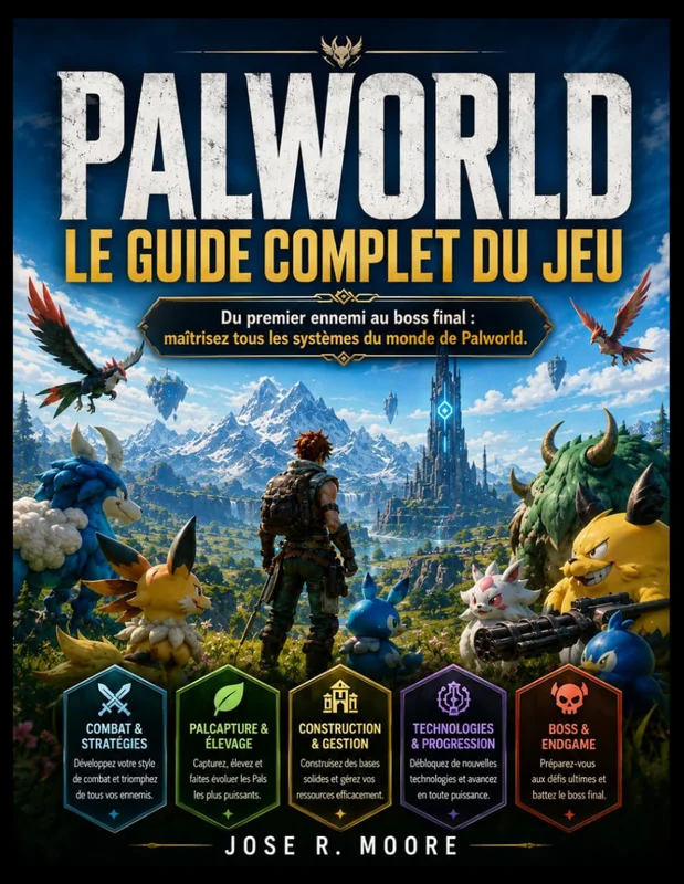 PALWORLD : LE GUIDE COMPLET DU JEU: Du premier ennemi au boss final : maîtrisez tous les systèmes du monde de Palworld.