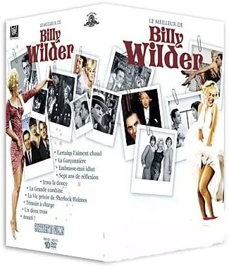 Coffret Billy Wilder - 10 Films : La Garçonnière - - La grande combine - Irma la douce - Sept ans de reflexion - La vie privée de Sherlock Holmes....