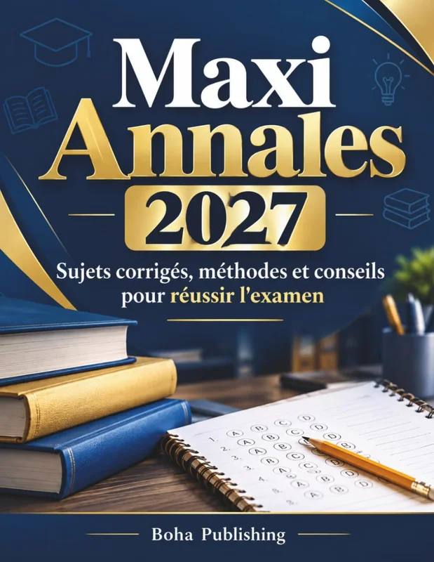 Maxi Annales 2027: Sujets corrigés, méthodes et conseils pour réussir l'examen