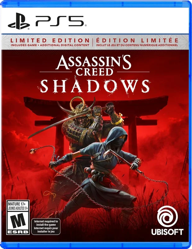 Assassin's Creed Shadows - Édition limitée (exclusivité Amazon), PlayStation 5