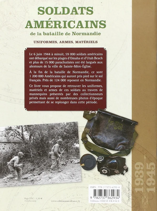 Soldats américains de la bataille de Normandie