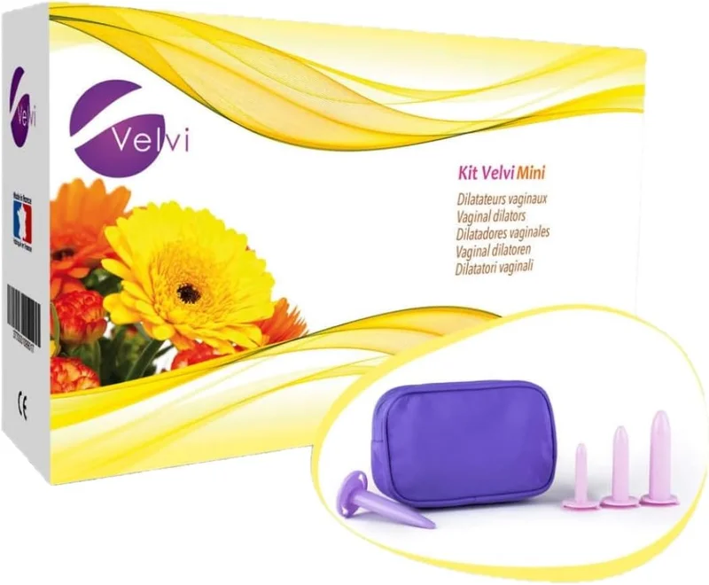MED ITALIA SERVICE - Dilatateurs vaginaux pour réduire la douleur pelvienne en cas de vaginisme ou de vulvodynie - Kit de 3 unités (VELVI MINI)